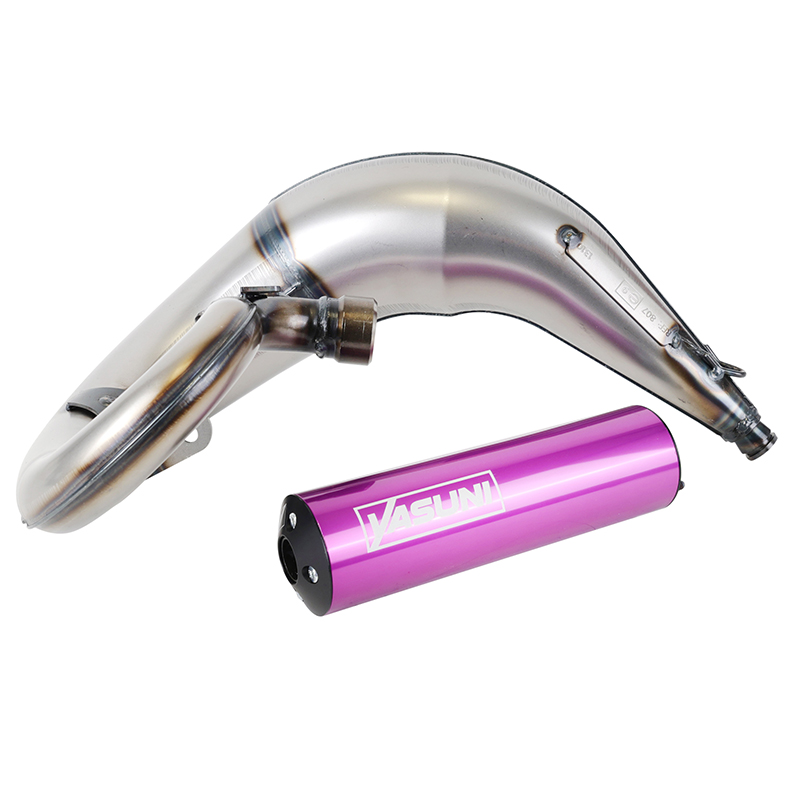 Silencieux Yasuni Cross ML verni pour Sherco 50 SE-R, SE-RS, SM-R, SM-RS passage haut TUB807TF-D72 - vue 2