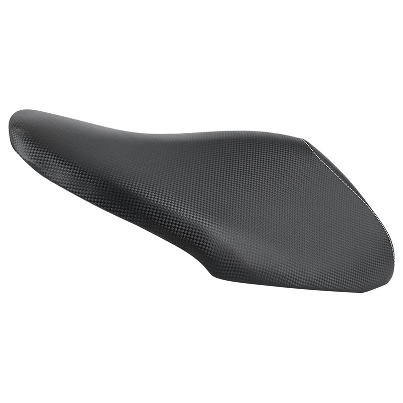 Selle scoot adaptable pour nitro 1997+2012 - yamaha 50 aerox 1997+2012 noir-carbone (OEM: 5he-f4710-0000) -selection P2R - vue 2