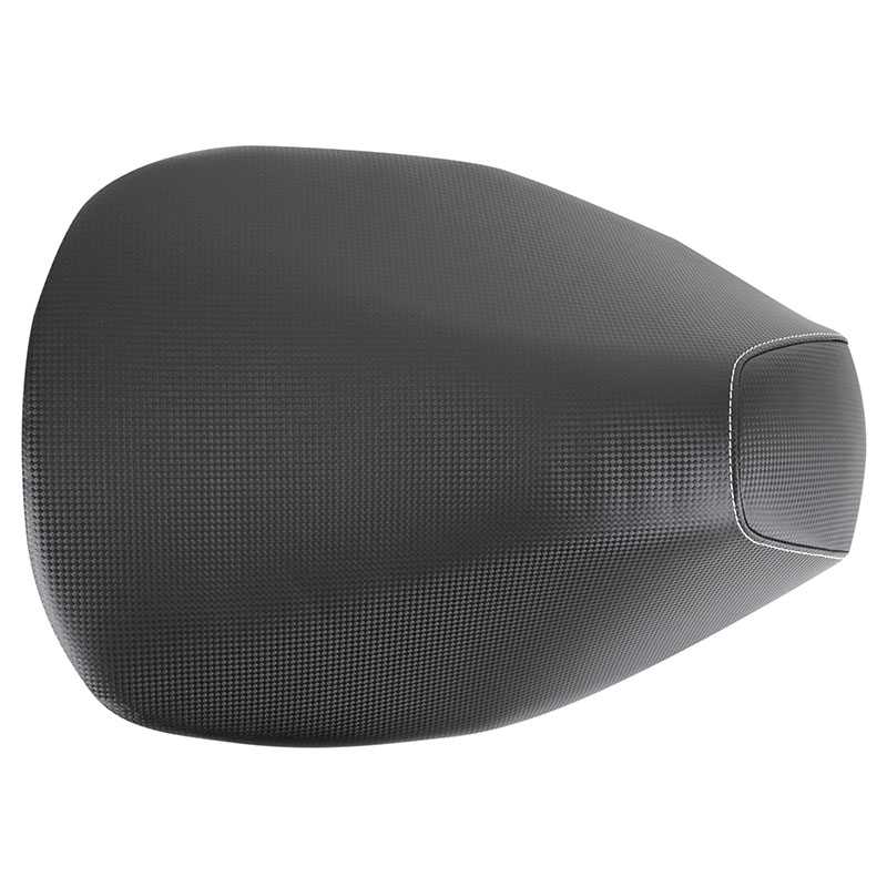 Selle scoot adaptable pour nitro 1997+2012 - yamaha 50 aerox 1997+2012 noir-carbone (OEM: 5he-f4710-0000) -selection P2R - vue 3