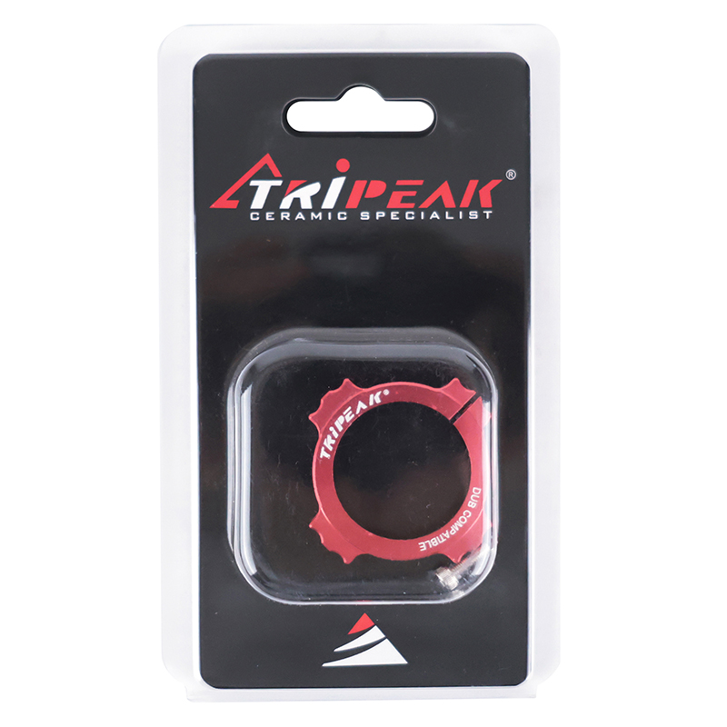 Écrou-bague réglage précontrainte pédalier Tripeak pour SRAM DUB rose - vue 2
