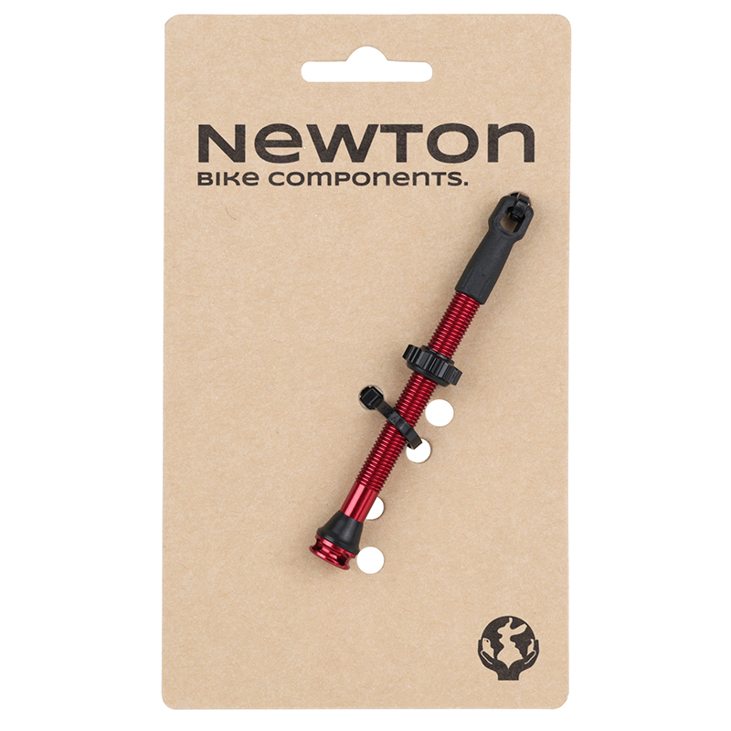 Valve de pneu tubeless Presta Newton rouge 47 mm 4 trous - Unité - vue 3