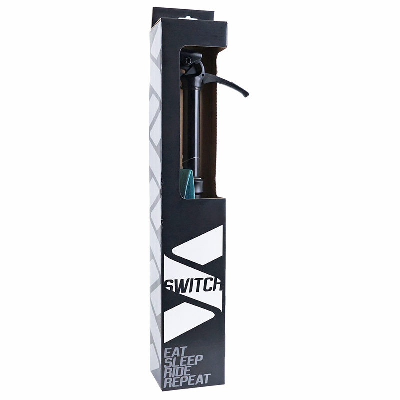 Tige de selle VTT telescopique Switch SW-08 alu noir diam. 31,6 L430MM (par levier 15-120MM) - vue 6