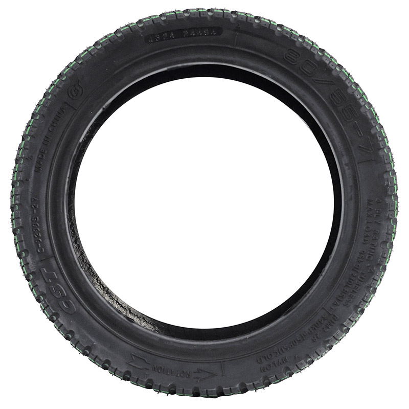 Pneu trottinette tubeless cross 80/55-7 noir Sélection P2R - vue 2