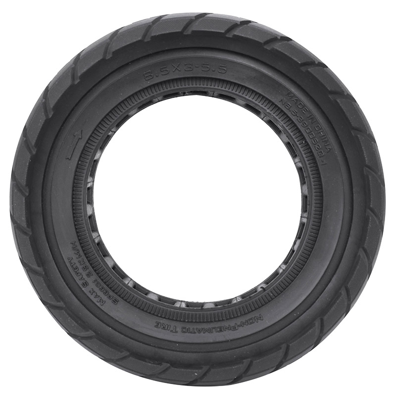 Pneu trottinette plein 8.5 x 3.00 noir ultralégalégèr largeur intérieur 40 mm Sélection P2R - vue 2