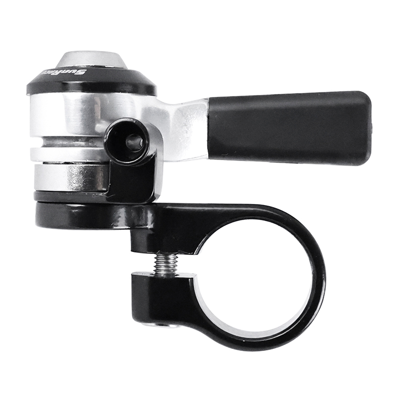 Manette VTT Sunrace droite 8V à collier sur cintre - vue 2