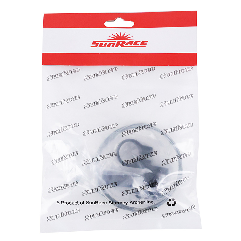 Manette VTT Sunrace droite 8V à collier sur cintre - vue 4