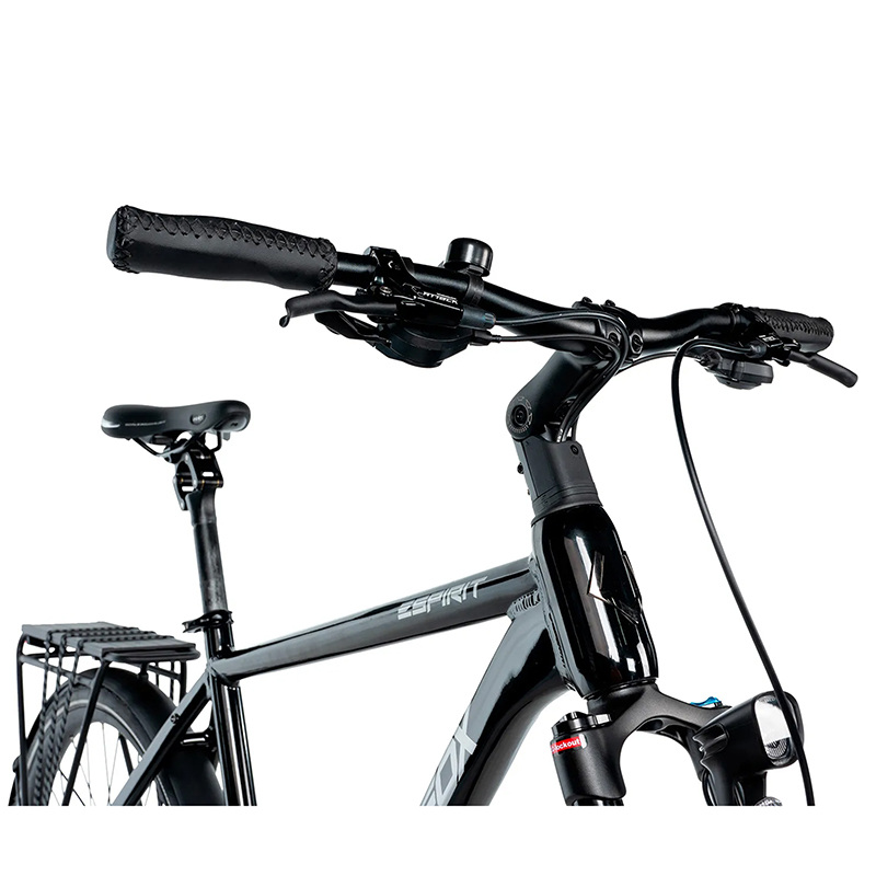 Velo musculaire VTC 28 Leader Fox espirit 2025 homme noir 9V cadre alu 17,5 pouces (taille adulte 168 à 178 CM) - vue 3