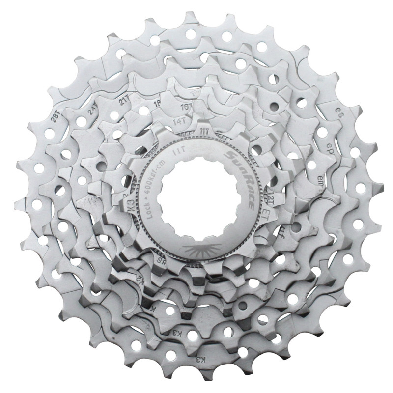 Cassette 8 vitesses 11-28 Sunrace - vue 2