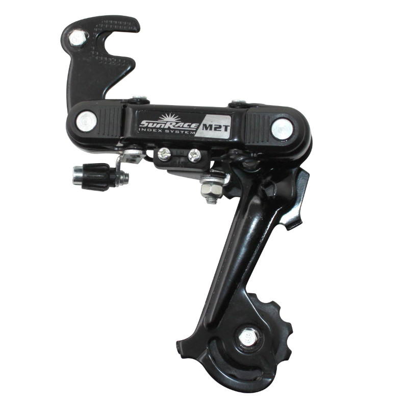 Dérailleur arrière Sunrace 6/7V grande chape avec patte - vue 2