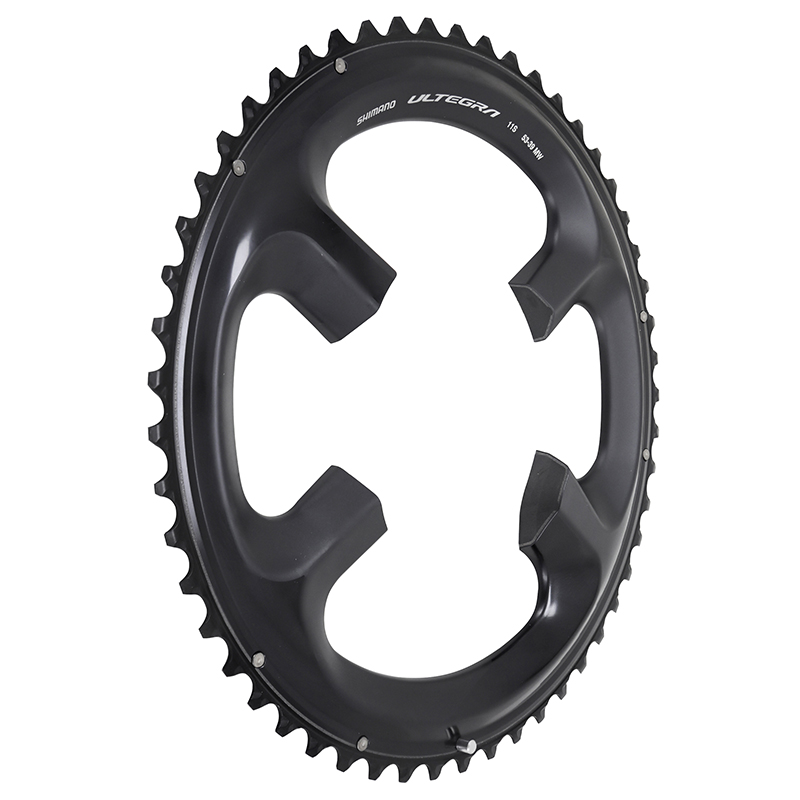 Plateau route 4BRA d.110 pour Shimano ultegra R8000 53DTS exterieur 11V. - vue 2