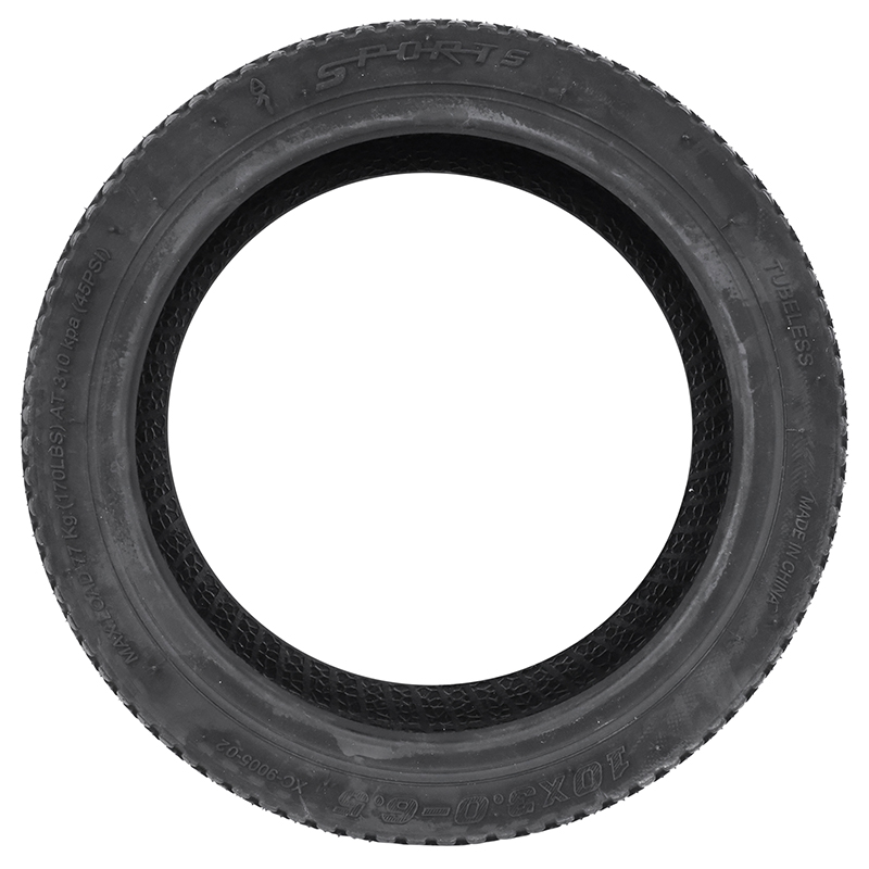 Pneu trottinette tubeless 10 x 3.00-6.5 noir Sélection P2R - vue 2