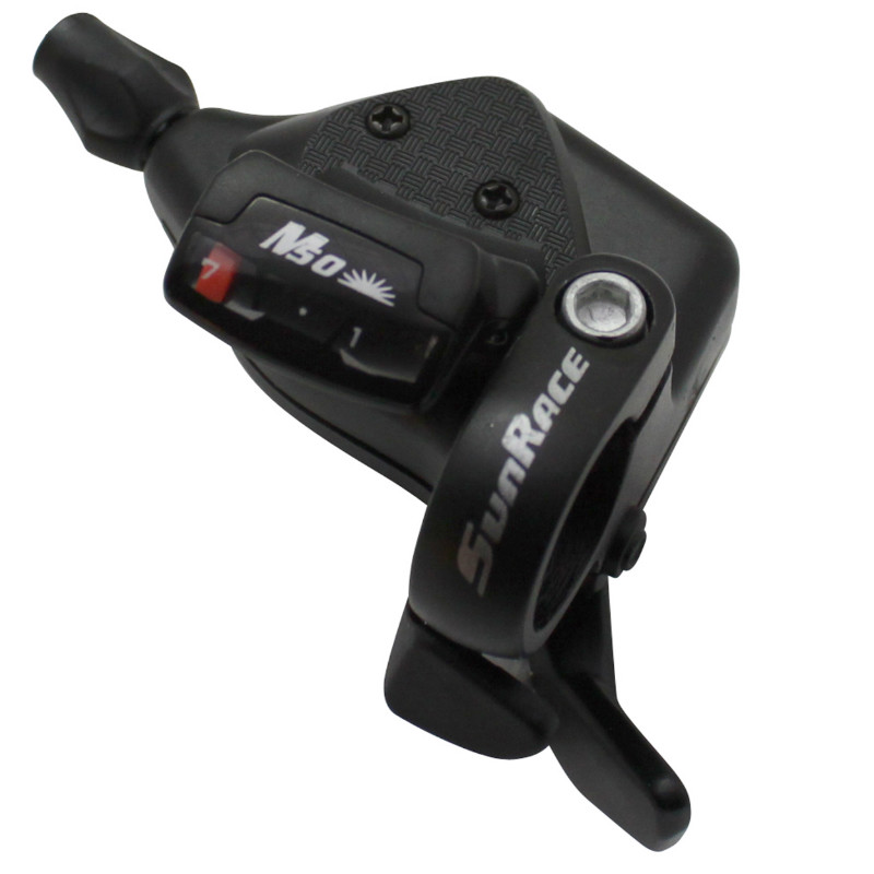 Manette de dérailleur droite 7V Sunrace - vue 2
