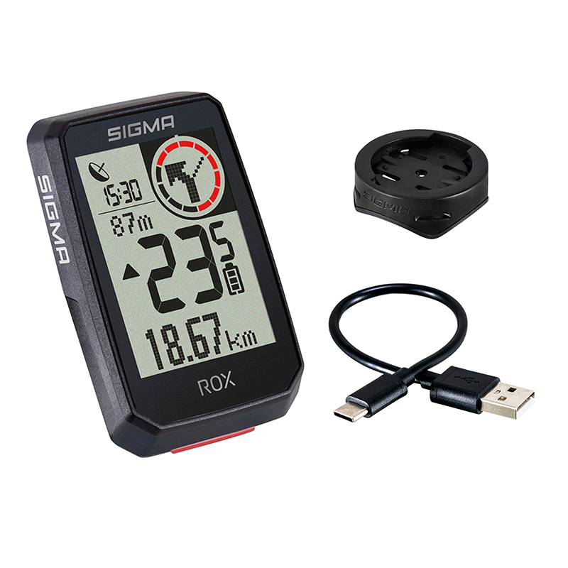 Compteur Sigma ROX 2.0 Endurance GPS noir - vue 4