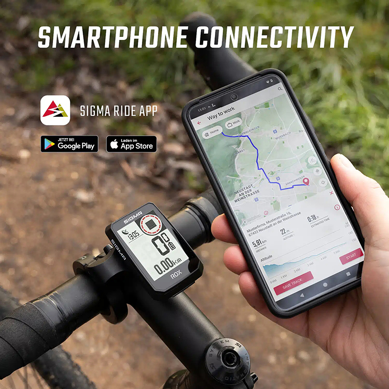 Compteur Sigma ROX 2.0 Endurance GPS noir - vue 5
