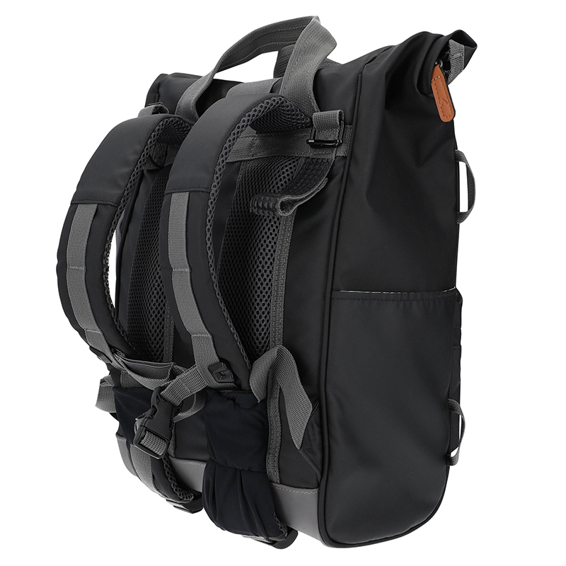 Sacoche arrière vélo Sélection P2R Hapo.G Roll-top noir medium convertible 53x27x16cm - vue 7