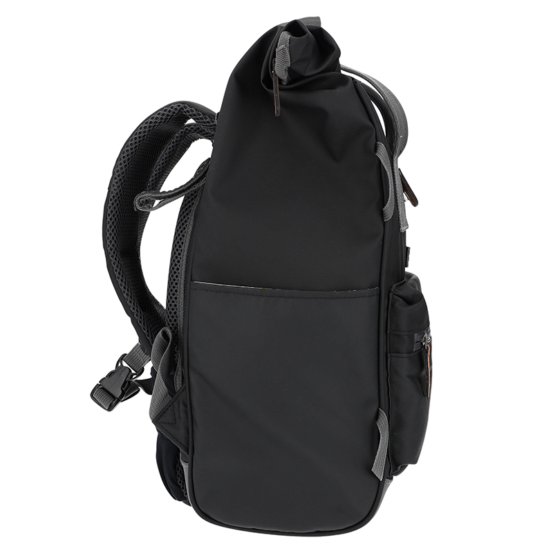 Sacoche arrière vélo Sélection P2R Hapo.G Roll-top noir medium convertible 53x27x16cm - vue 8
