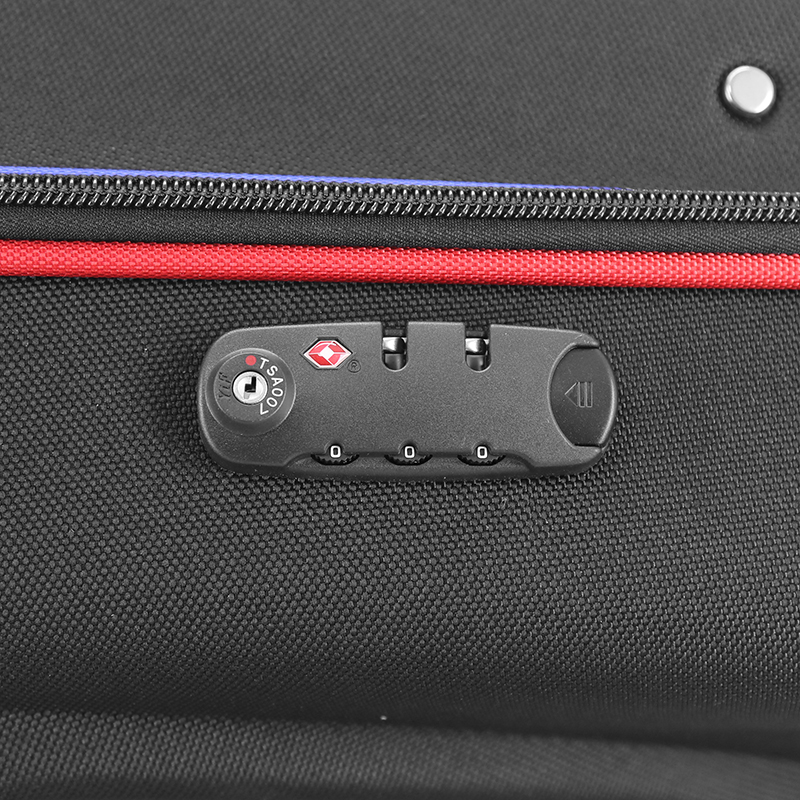 Valise de transport vélo thermoformée rigide VTT-Route noir avec roulettes Sélection P2R - vue 7