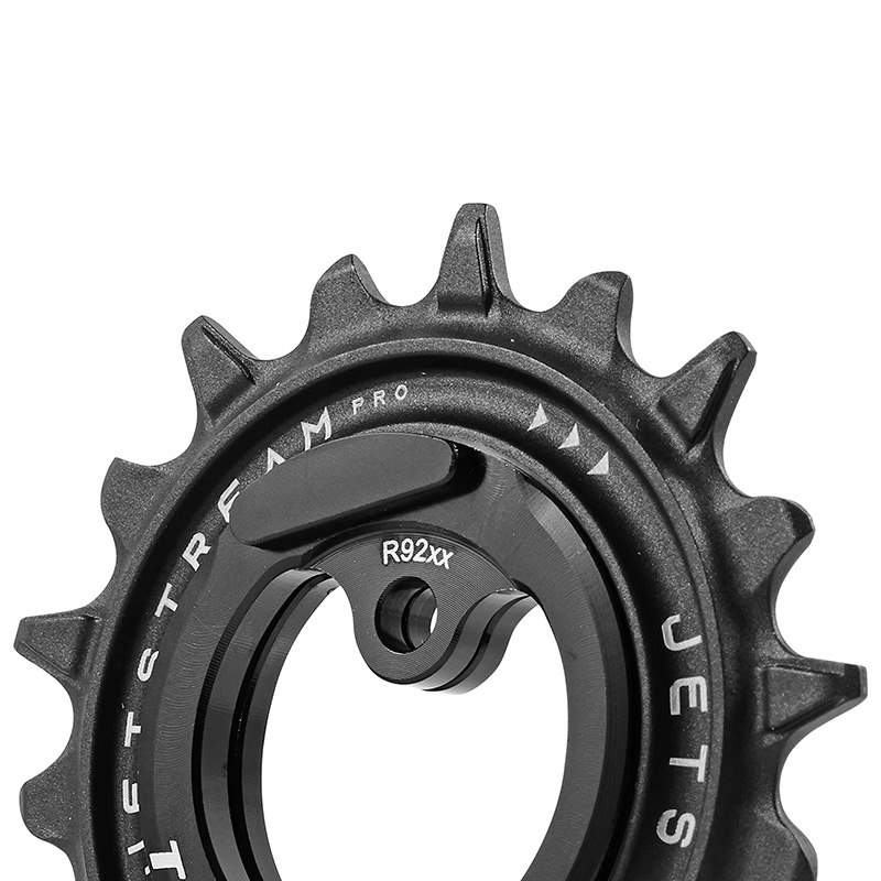 Galet derailleur aopw Tripeak 12-18 dents ceramique 11X2V. shimano dura-ace R9100 noir (jeu de 2) (garantie 4 ans) - vue 2