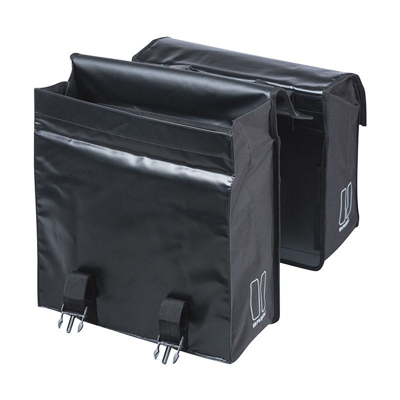Sacoche arriere velo double Basil urban load impermeable noir 48-53L (8X38X30CM) compatible systeme mik (compatible avec 157030 inclus) - vue 3