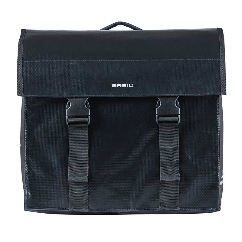 Sacoche arriere velo double Basil urban load impermeable noir 48-53L (8X38X30CM) compatible systeme mik (compatible avec 157030 inclus) - vue 4