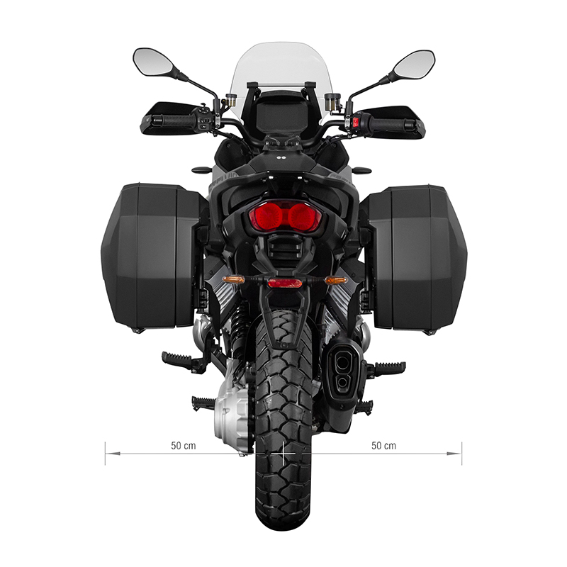 Fixation side case Shad 3P system pour moto guzzi 1000 stelvio 2024+ (M0ST14IF) - vue 5
