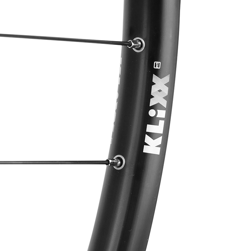 Roue VTT 29" Velox Klixx Boost Tubeless Ready Arrière Noir Moyeu Centerlock Shimano TC500 11-10-9V Axe Traversant 12-148 Jante 23C 32 Rayons - vue 4