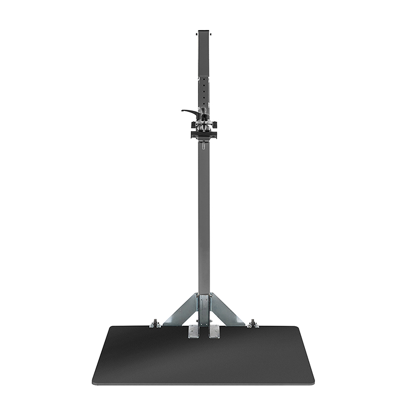 Pied d'atelier de reparation velo professionnel Officine Parolin opus lifter supporte 30KGS - avec plaque metal (hauteur reglable par manivelle inclus ou visseuse non inclus) -gist - vue 2