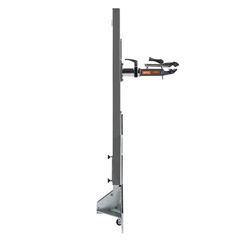 Pied d'atelier de reparation velo professionnel Officine Parolin opus lifter supporte 30KGS - avec plaque metal (hauteur reglable par manivelle inclus ou visseuse non inclus) -gist - vue 5