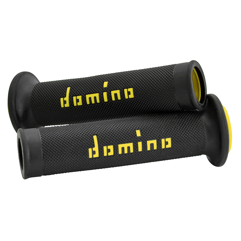 Revêtement de poignée Domino A010 noir-jaune 120-125 mm (paire) - vue 2