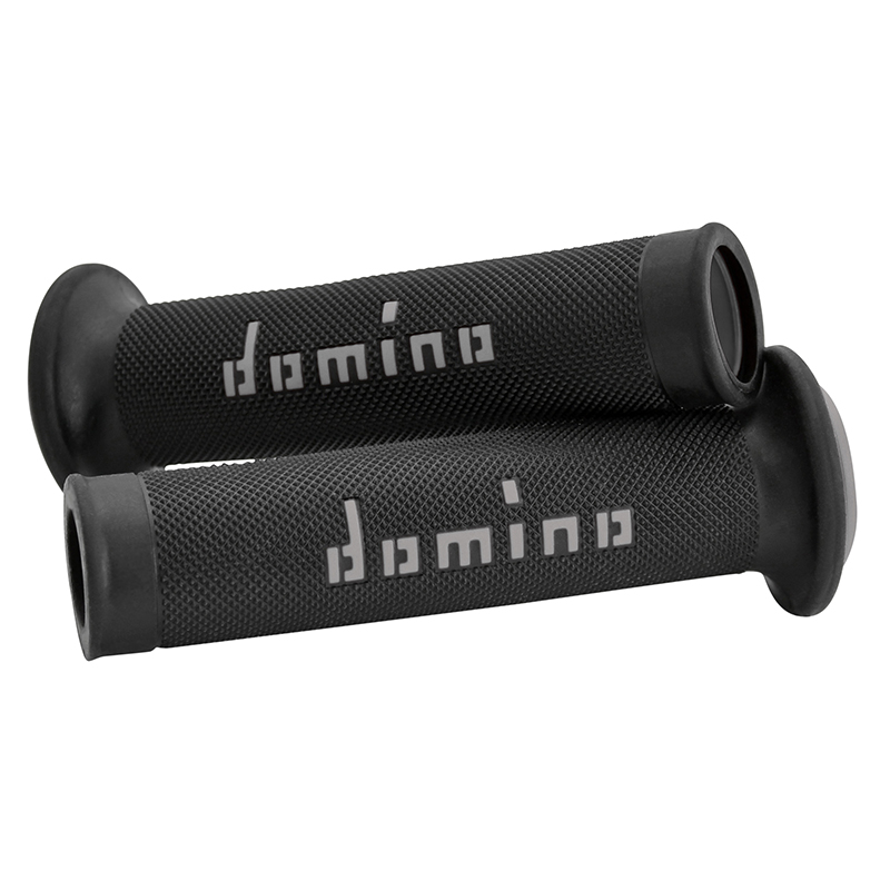 Revêtement de poignée Domino A010 noir-gris open end 120-125 mm (paire) - vue 2