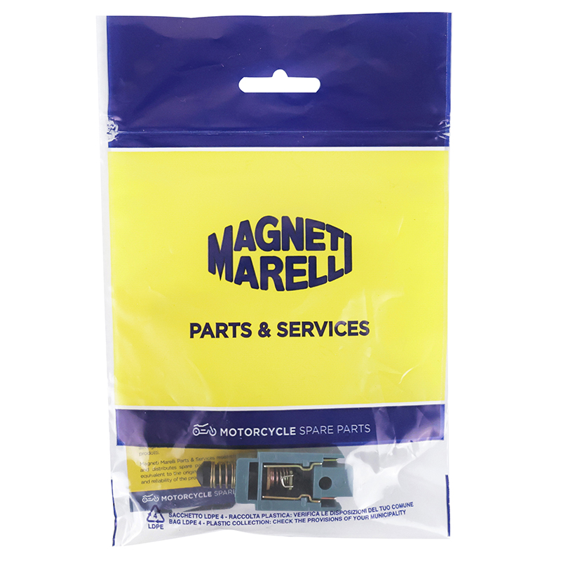 Contacteur de stop Magneti Marelli Vespa Piaggio 50 1982-1984 / Vespa S 1963-1968 / Vespa Primavera 125 1967-1983 / Vespa ET3 1976-1983 (OEM: 181878) - vue 3
