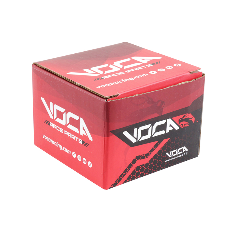 Carter-couvercle corps pompe à eau Voca Racing Minarelli 50 AM6 bleu - vue 6