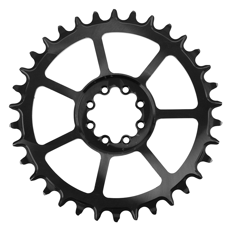 Plateau VTT direct mount pour sram GX - XX1 - X01 ta one DM3 8H 34DTS 11-12V. noir (transmission boost deport 3MM) - vue 2