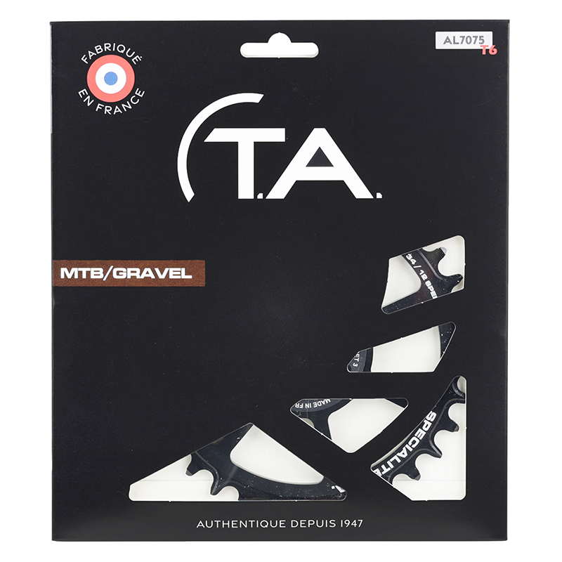 Plateau VTT direct mount pour sram GX - XX1 - X01 ta one DM3 8H 34DTS 11-12V. noir (transmission boost deport 3MM) - vue 5