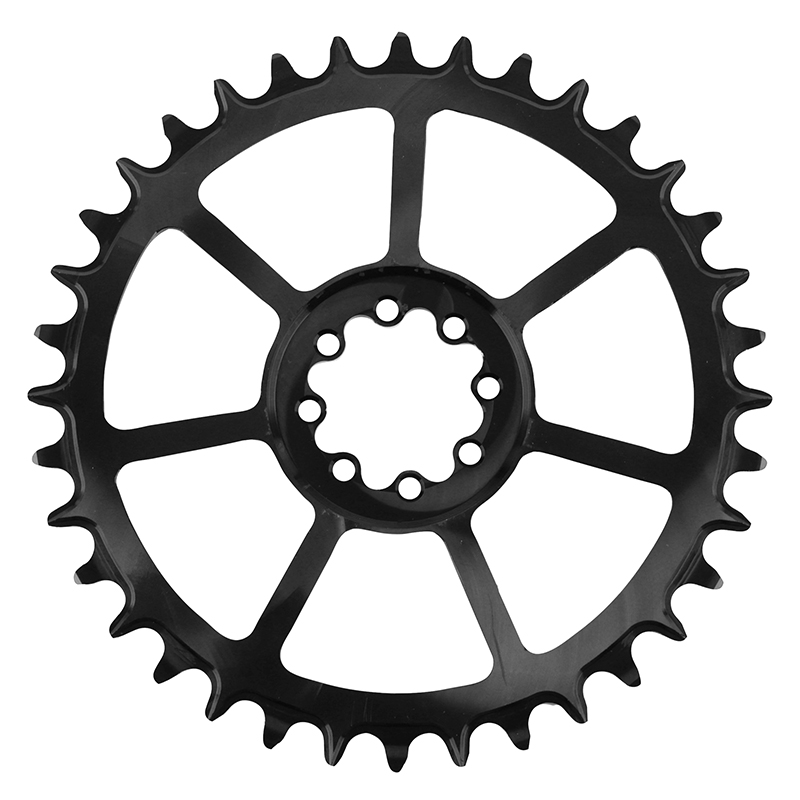 Plateau VTT direct mount pour sram GX - XX1 - X01 ta one DM3 8H 36DTS 11-12V. noir (transmission boost deport 3MM) - vue 2