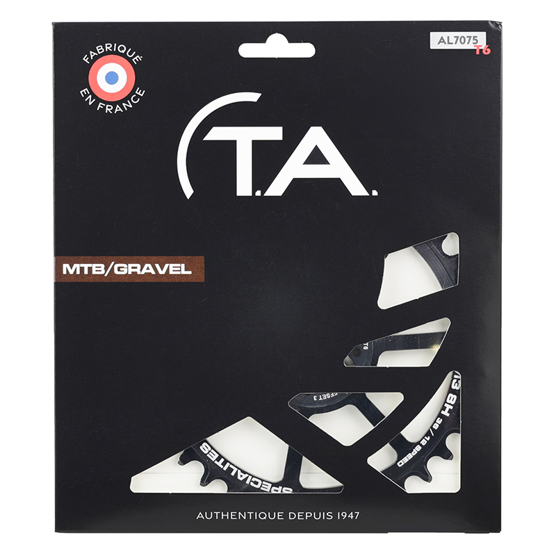 Plateau VTT direct mount pour sram GX - XX1 - X01 ta one DM3 8H 36DTS 11-12V. noir (transmission boost deport 3MM) - vue 5