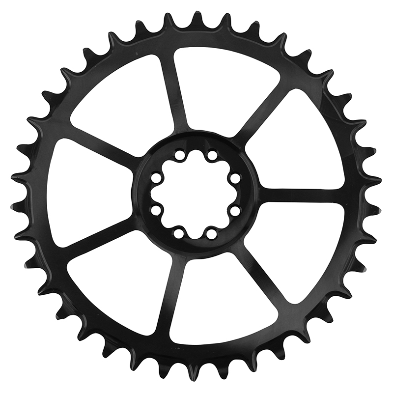 Plateau VTT direct mount pour sram GX - XX1 - X01 ta one DM3 8H 38DTS 11-12V. noir (transmission boost deport 3MM) - vue 2