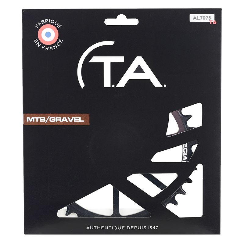 Plateau VTT direct mount pour sram GX - XX1 - X01 ta one DM3 8H 38DTS 11-12V. noir (transmission boost deport 3MM) - vue 5