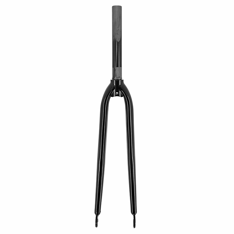 Fourche route 700C acier noir pivot lisse 1"-22.2 intérieur (cône 26.4) Sélection P2R - vue 2