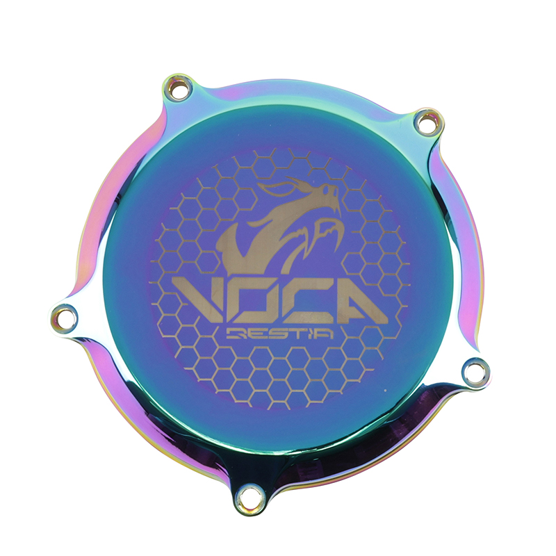 Couvercle d'embrayage aluminium CNC Voca Racing 50 AM6 - vue 2