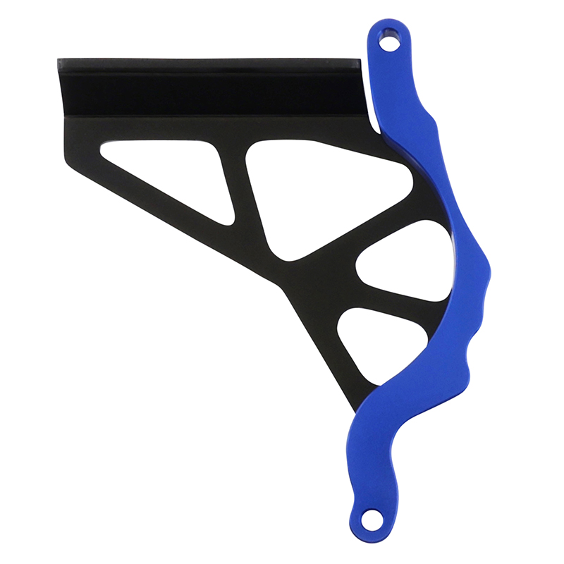 Cache pignon 50 Voca Racing aluminium CNC noir-bleu Minarelli 50 AM6 Beta 50 RR Rieju 50 MRT Sherco 50 SM-R SE-R - vue 2