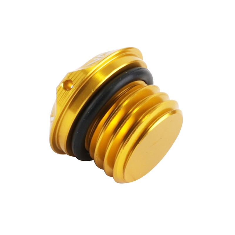 Bouchon d'huile 50 a boite voca evo V2 minarelli 50 AM6-RIEJU 50 MRT, smx-yamaha 50 TZR, dtr-peugeot 50 XPS, XR6-BETA 50 rr-sherco 50 SM-R, se-r alu CNC or - vue 2