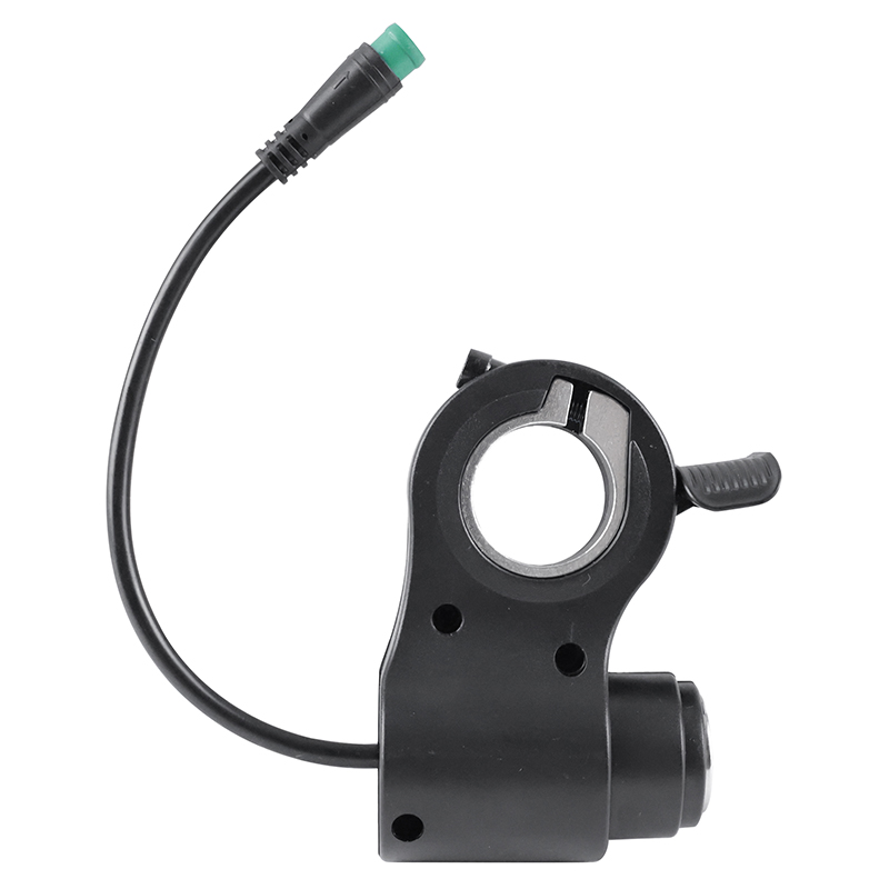 Commande gâchette accélérateur avec clés de contact pour trottinette Kugoo Kirin G2 Pro - vue 2