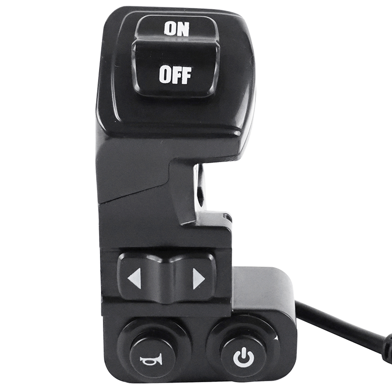 Commande bouton alimentation on-off, clignotants, avertisseur sonore Kugoo G2 Pro - vue 4