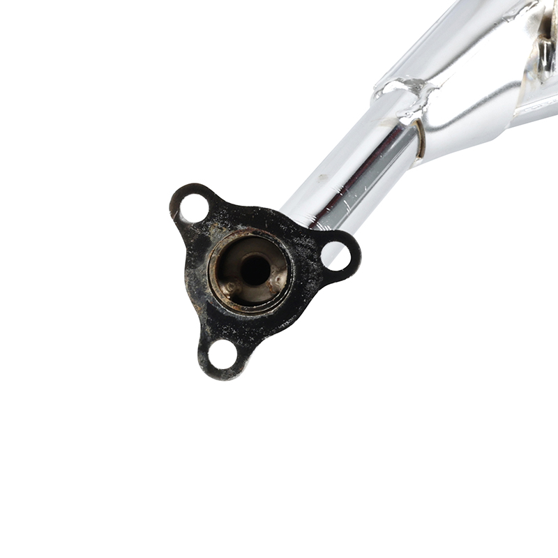 Pot-collecteur 50 a boite voca chromed pour minarelli 50 AM6, beta 50 RR 1999+2011-RIEJU 50 MRT, smx-peugeot 50 xps-yamaha 50 DTR (passage bas) (fixation incluse, silencieux RD30400 vendu separement) - vue 6