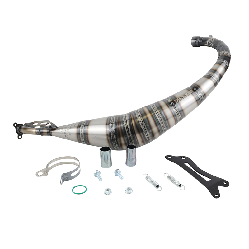 Pot-collecteur 50 a boite voca rookie pour fantic 50 xe, XM 2021+ (passage bas) (fixation incluse, silencieux RD30400 vendu separement) - vue 2
