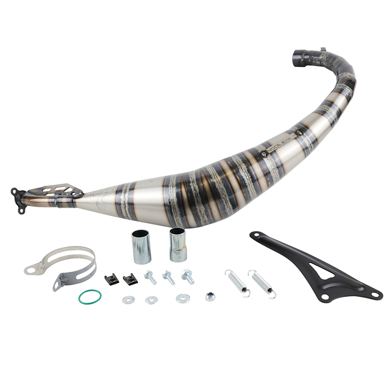Pot-collecteur 50 a boite voca rookie pour beta 50 RR 2021+ (passage bas) (fixation incluse, silencieux RD30400 vendu separement) - vue 2