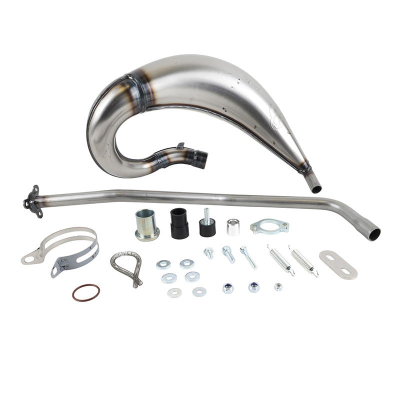 Pot-collecteur 50 a boite voca cross pour derbi 50 senda, gpr-aprilia 50 RS4-GILERA 50 SMT, RCR (passage haut) (fixation incluse, silencieux RD30400 vendu separement) - vue 2