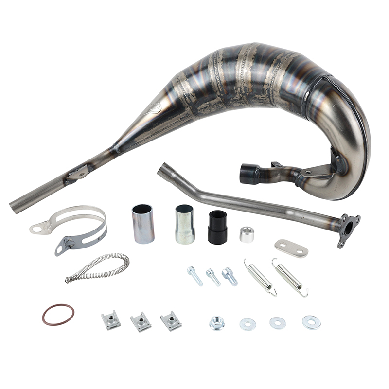 Pot-collecteur 50 a boite voca cross rookie pour beta 50 RR 2021+ (passage haut) (fixation incluse, silencieux RD30400 vendu separement) - vue 2