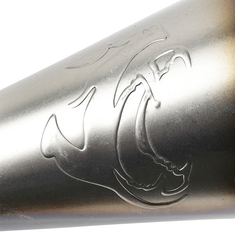 Pot-collecteur 50 a boite voca cross rookie pour beta 50 RR 2021+ (passage haut) (fixation incluse, silencieux RD30400 vendu separement) - vue 8